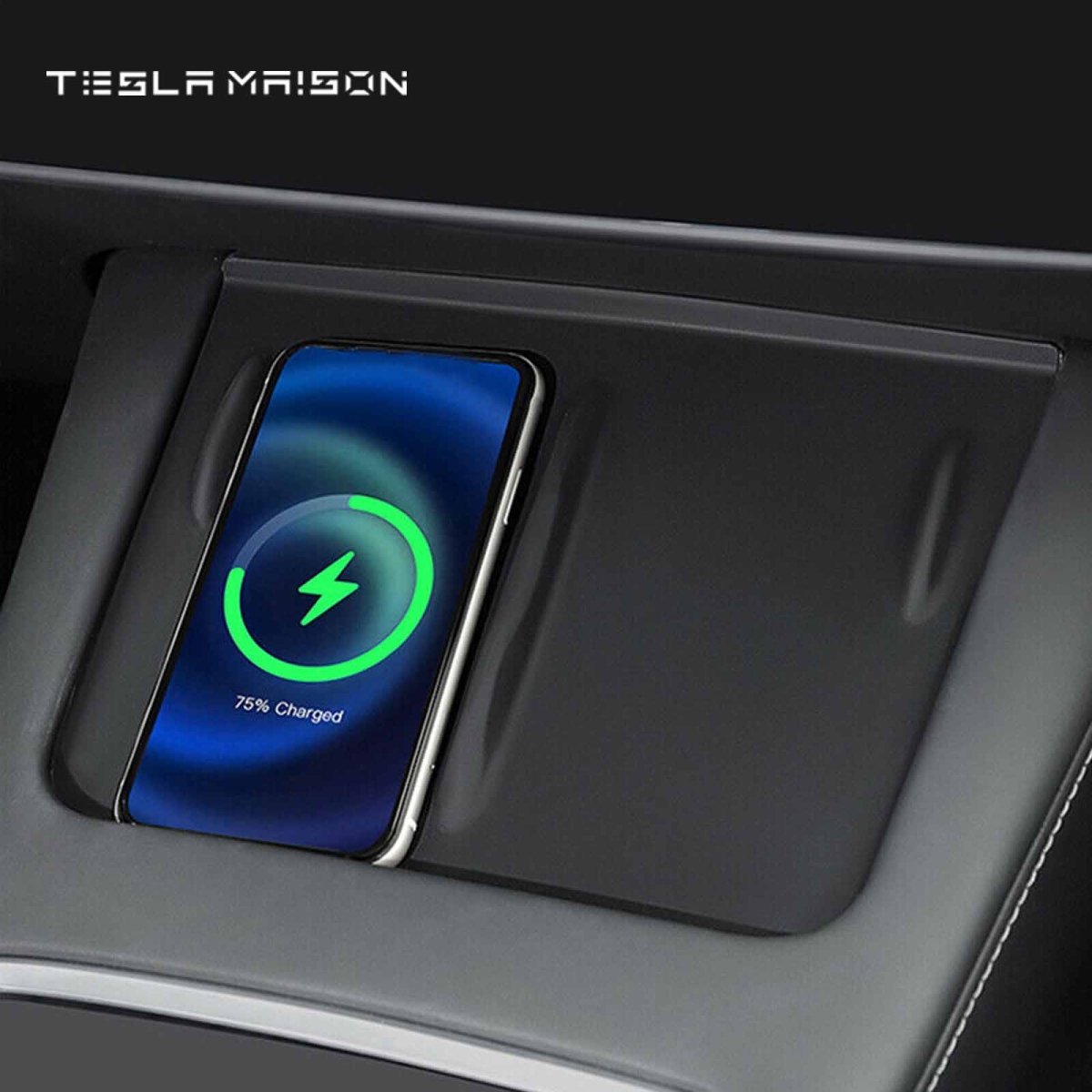 Model 3/Y Central Control Wireless Charging Anti-Slip Silicone Mat – Tesla  Maison
