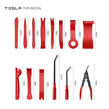 Load image into Gallery viewer, 38-Piece Trim Removal Tool Kit For Tesla Interiors And Exterior Demolition -38 PCS RED---Tesla Maison