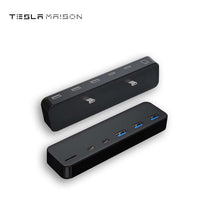 Load image into Gallery viewer, 6-in-2 Tesla Model 3 Y USB Hub with Fast Charging - 27W Output ----Tesla Maison