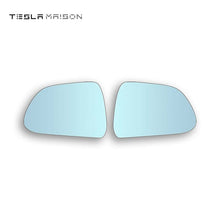 Load image into Gallery viewer, 800R Wide Angle Side Replacement Anti-Dazzle Mirror for Tesla Model 3 -Blue---Tesla Maison