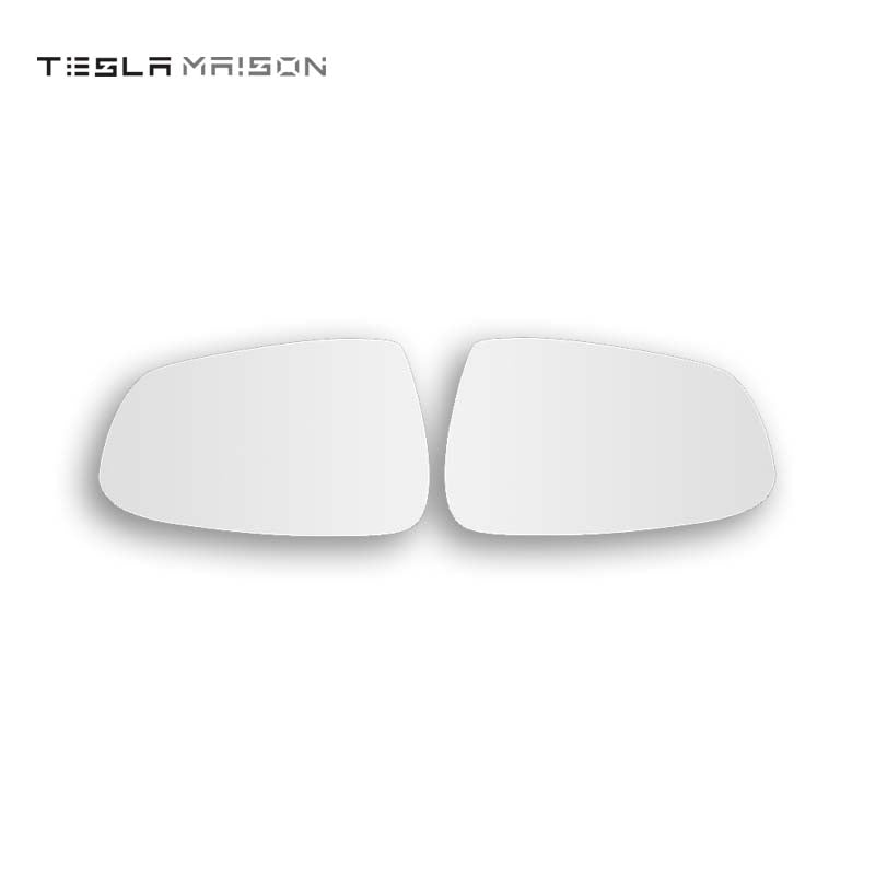 800R Wide Angle Side Replacement Anti-Dazzle Mirror for Tesla Model S -White---Tesla Maison