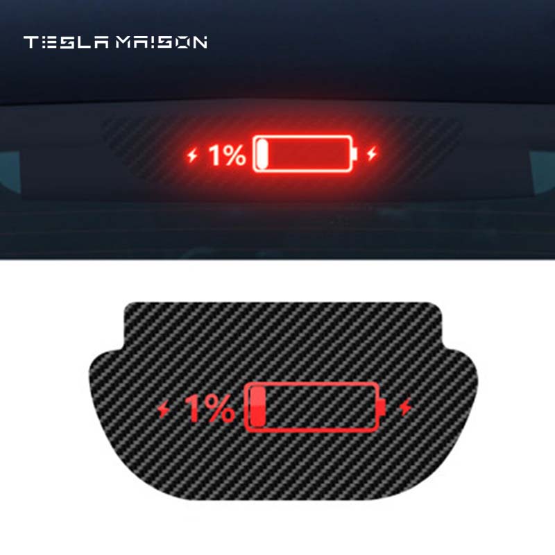 Customized High Mount Brake Projection Board for Tesla Model Y -C. On 1%-Tesla Model Y--Tesla Maison