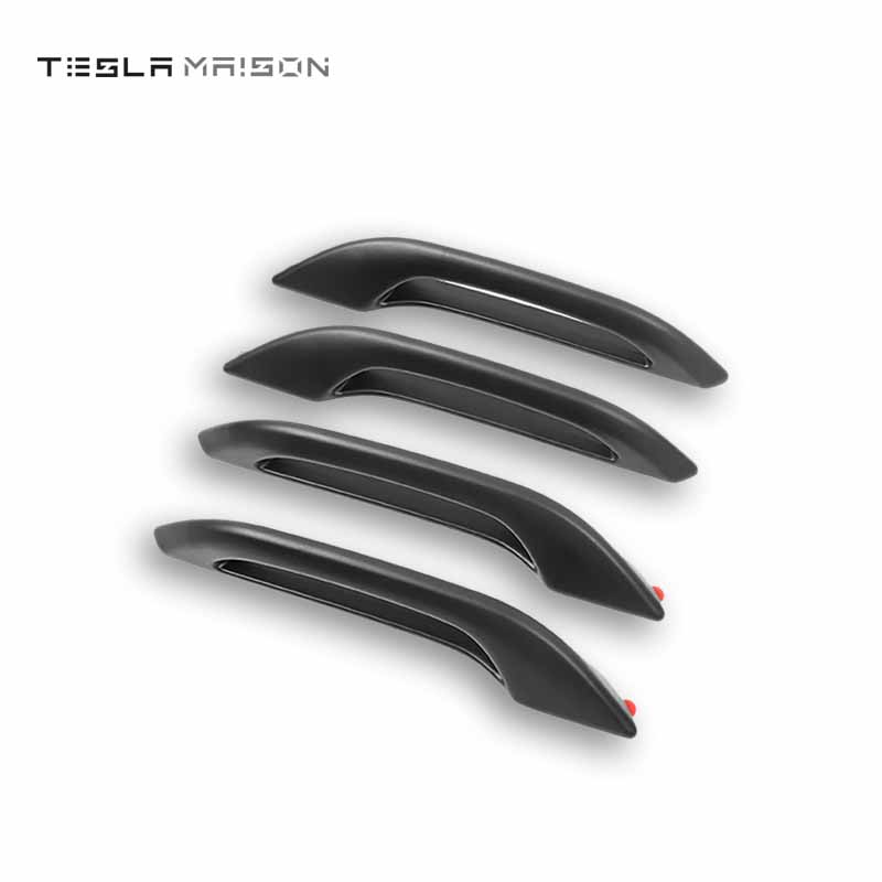 Door Handles for Tesla Model 3 and Model Y 2017-2023 - ( 4 Pieces ) -4pcs Matte black---Tesla Maison