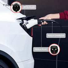 Load image into Gallery viewer, J1772 EVs Adapter Tesla to J1772 Adapter Charger Max 48A &amp; 250V -White---Tesla Maison