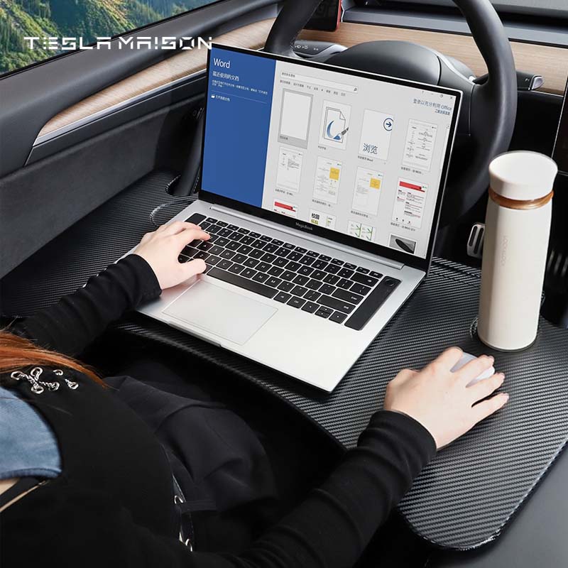 Portable Laptop and Food Desk For Tesla Model 3 and Model Y ----Tesla Maison