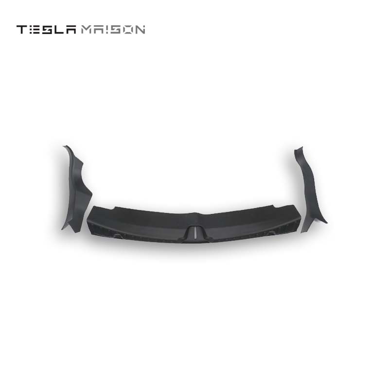 Tesla Model 3 2017-2022 Rear Trunk Sill Plate TPE Rubber Protector -Full Set-Tesla Model 3 2017-2022--Tesla Maison