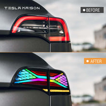 Load image into Gallery viewer, Tesla Model 3 (2017-2022) &amp; Tesla Model Y (2020-2022) RGB TailLights DRL Animation -Tesla Model 3 (2017-2022) &amp; Tesla Model Y(2020-2022)-American version--Tesla Maison
