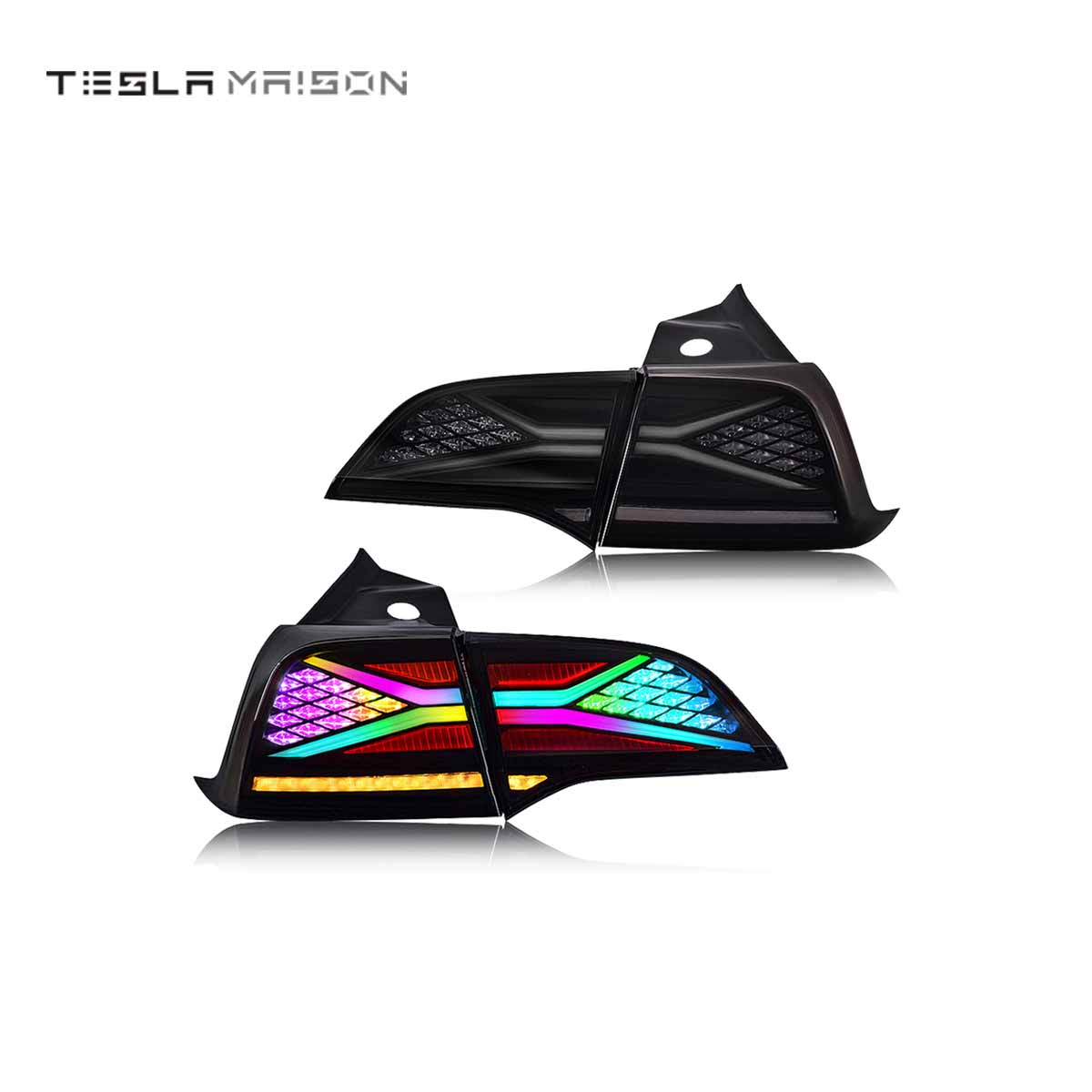 Tesla Model Y Multi-Color Nappa Leather Seat Cover – Tesla Maison