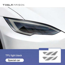 Load image into Gallery viewer, Tesla Model 3 2017-2022 TPU Taillight Tint Film Sheet Sticker -Light Black-Tesla Model 3 2017-2022--Tesla Maison
