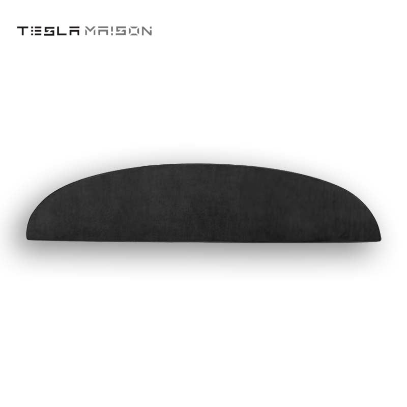 Tesla Model 3 2021-2022 Flannel Front Dashboard Cover -Black-Tesla Model 3 (2021-2022)--Tesla Maison