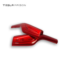 Load image into Gallery viewer, Tesla Model 3 and Model Y Gear Shift Lever Wiper Column Cover -Gloss Red---Tesla Maison