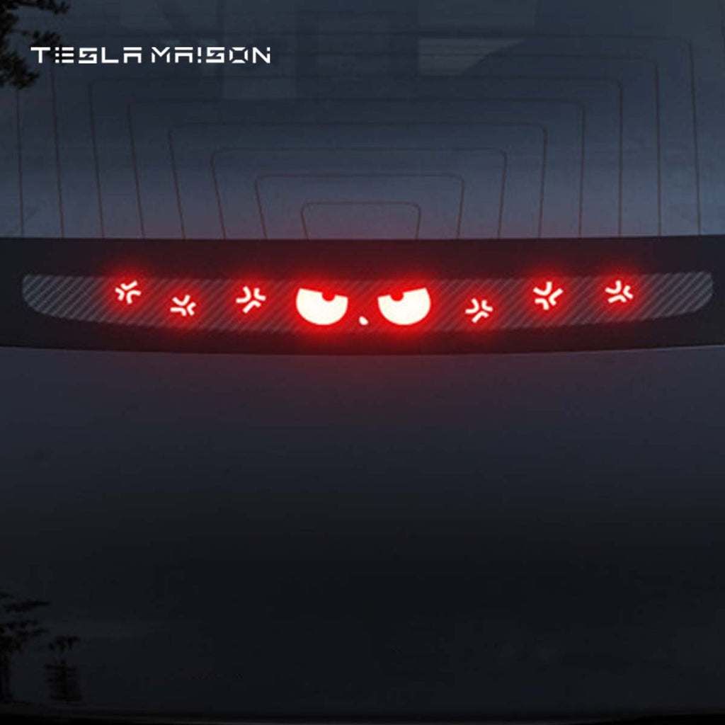 Tesla Model 3 High Mounted Brake Acrylic Projection Board Decal -B-Tesla Model 3--Tesla Maison