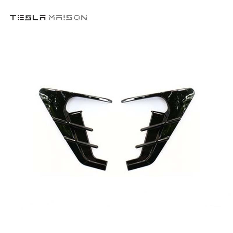 Tesla Model 3 Model Y Side Camera Indicator Protection Cover -Gloss Black---Tesla Maison