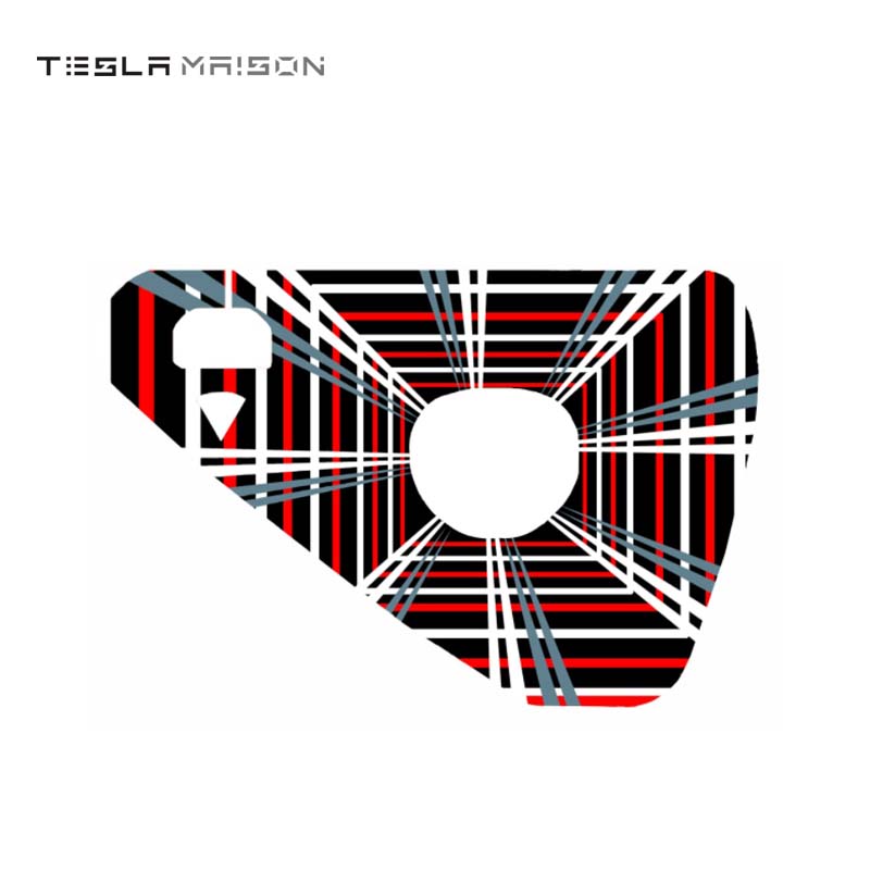Tesla Model 3 / Tesla Model Y/ Tesla Model S Charging Port Sticker -H---Tesla Maison