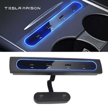 Load image into Gallery viewer, Tesla Model 3/Y 2021-2022 27W Quick Charger USB Docking Station ----Tesla Maison