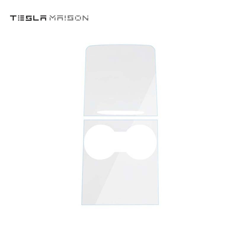Tesla Model 3/Y 2021-2022 Center Console Panel Decor Sticker -Transparent---Tesla Maison