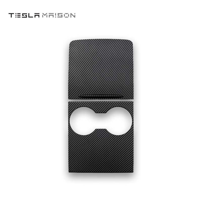 Tesla Model 3/Y 2021-2022 Center Console Ultra Slim Cover -Matte Carbon---Tesla Maison