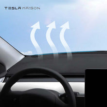 Load image into Gallery viewer, Tesla Model 3/Y 2021-2022 Microfiber Dashboard Cover -With Logo---Tesla Maison