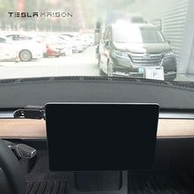 Load image into Gallery viewer, Tesla Model 3/Y 2021-2022 Microfiber Dashboard Cover -With Logo---Tesla Maison
