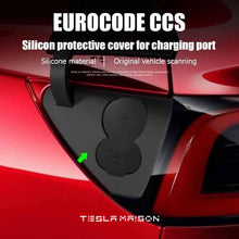 Load image into Gallery viewer, Tesla Model 3/Y Silicone Charging Port Waterproof Dustproof Cover-EU Version ----Tesla Maison