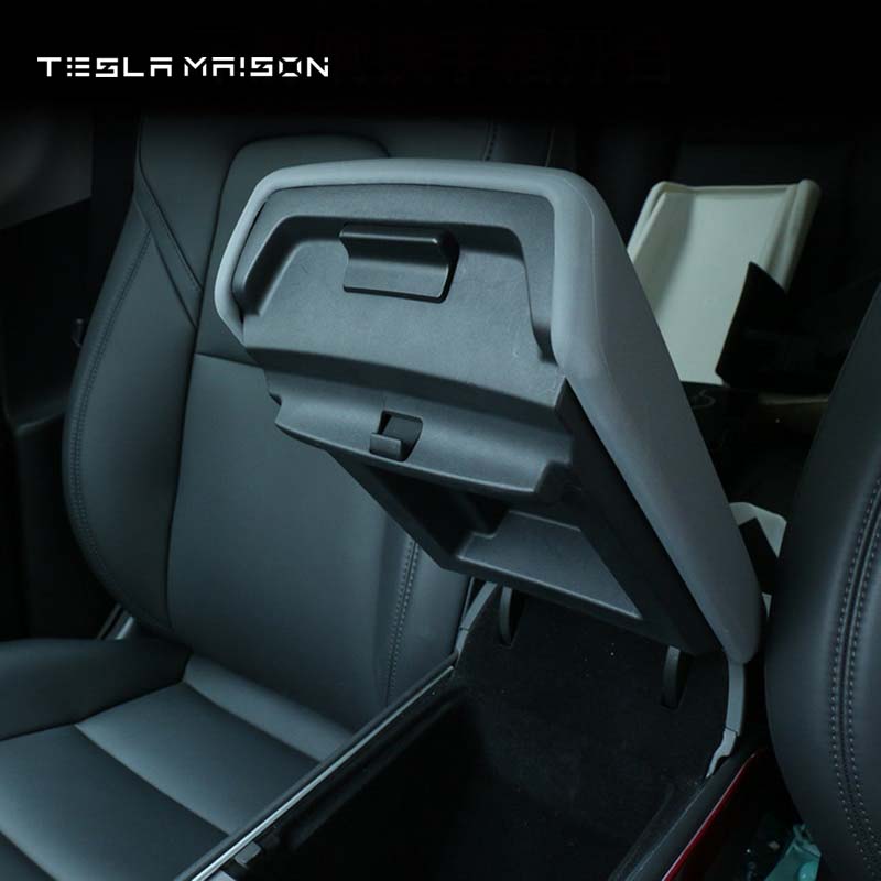 Tesla Model 3/Y TPE Dustproof & Anti-Scratch Armrest Cover -Black---Tesla Maison