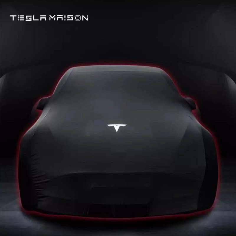 Tesla Model 3/Y/X/S Premium All-Weather Tesla Car Body Cover -Tesla Model 3-With Logo--Tesla Maison