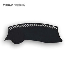 Load image into Gallery viewer, Tesla Model S 2013 - 2022 Polyester Front Dashboard Cover -Black Edge-Left Hand Drive--Tesla Maison