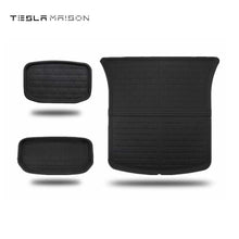 Load image into Gallery viewer, Tesla Model Y 2019-2023 XPE All Weather Floor &amp; Trunk Mats -3pcs Trunk Mats-Tesla Model Y (2019-2023)--Tesla Maison