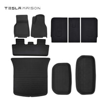 Load image into Gallery viewer, Tesla Model Y 2019-2023 XPE All Weather Floor &amp; Trunk Mats -9pcs Mats Kit - Right Hand Drive-Tesla Model Y (2019-2023)--Tesla Maison