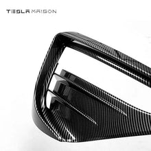 Load image into Gallery viewer, Tesla Model Y 2020-2023 Spoiler Blade Fog Lamp Cover -Gloss carbon---Tesla Maison