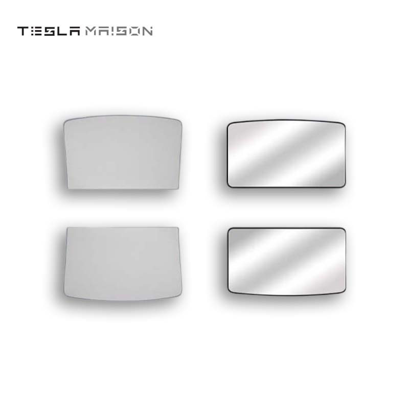Tesla Model Y 2021-2022 Custom-Fit & UV-Resistant Roof Sunshade -Gray-Tesla Model Y 2021-2022--Tesla Maison