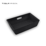 Tesla Model Y 2021 Under-Seat Black ABS Storage Tray / Organizer