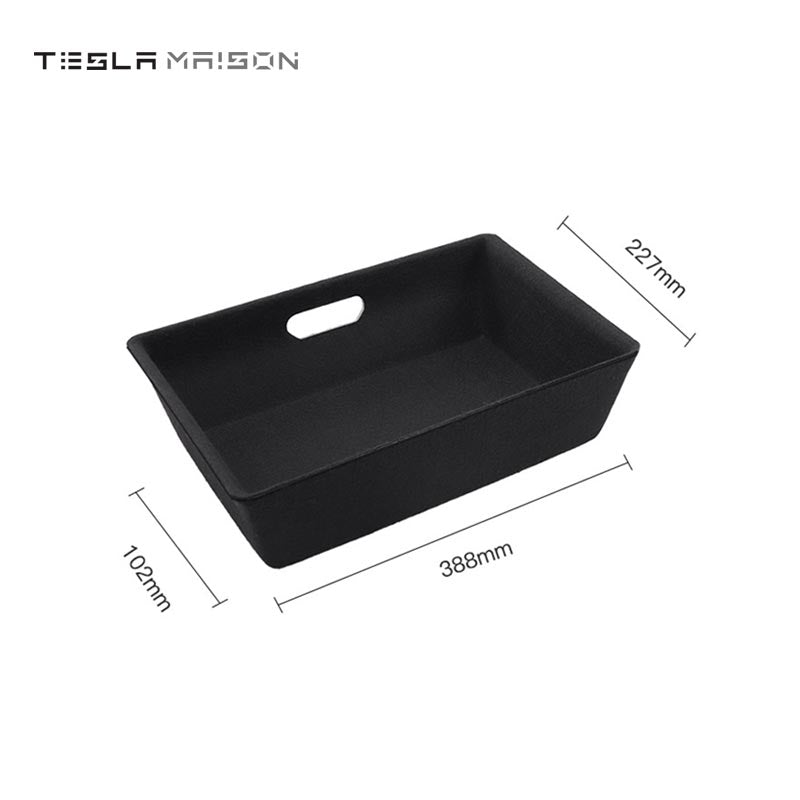 Tesla Model Y 2021 Under-Seat Black ABS Storage Tray / Organizer ----Tesla Maison