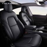 Tesla Model Y Multi-Color Nappa Leather Seat Cover